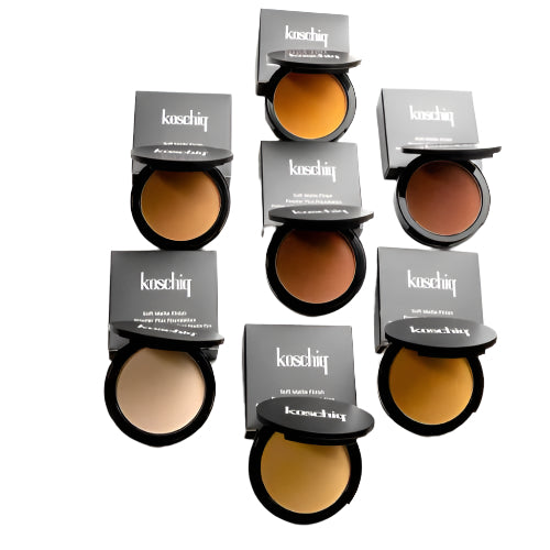 Face foundation for combination skin